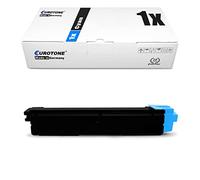 Eurotone - Tóner para Kyocera ECOSYS P6021cdn, FS-C5150DN - sustituye a TK-580 cartouchen - Compatible Remanufacturado Premium Alternative - Non OEM consommables Azul b. Bleu