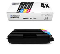 Eurotone - Tóner para Kyocera ECOSYS P6021cdn, FS-C5150DN - sustituye a TK-580 cartouchen - Compatible Remanufacturado Premium Alternative - Non OEM consommables f. 5er Set