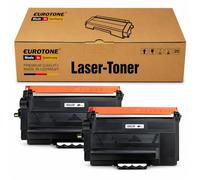Eurotone Tóner TN-3610 alternativo negro TN3610 compatible para HL-L6210DW/6410DN/6415DN MFC-L6710DW/6910DN/6915DN MFC-EX910 HL-L6410DN (2 unidades en blanco y negro)