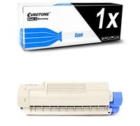 Eurotone Tóner XXL cian compatible con Oki C532 C542 MC563 MC573 sustituye a 46490607 46490403 Office Pro Edition