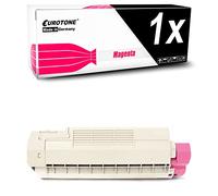Eurotone Tóner XXL magenta negro compatible con Oki C532 C542 MC563 MC573 sustituye a 46490606 46490402 Office Pro Edition