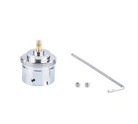 Eurotronic 700105 Giacomini, Adaptador metálico para termostatos de radiador (Adaptador de válvula de radiador, Larga Vida útil, Accesorio para termostato de radiador, conexión: M22.6)