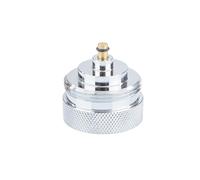 Eurotronic 700107 Markaryd, adaptador metálico para termostatos de radiador (adaptador de válvula de radiador, larga vida útil, accesorio para termostato de radiador, conexión: M 28 x 1,5 mm)