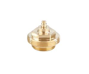 Eurotronic 700110 Gampper 1, adaptador metálico para termostatos de radiador (adaptador de válvula de radiador, larga vida útil, accesorio para termostato de radiador, conexión: M22)