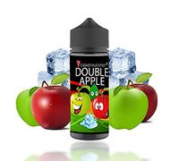 EUROVAPER 100ML Vape Líquido DOBLE Manzana de Hielo Jugo Premium Ecig Vape 70/30 E Líquido para Todos Los Cigarrillos E de Llenado Corto para Cigarrillos Electrónicos Vape Box mod Sin nicotina