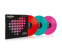 Eurovision Song Contest Basel 2025 - 3LP Rosa, rojo y azul [Vinilo]