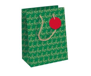 Eurowrap X-34656-3C - Christmas Spirit, bolsa mediana de papel kraft, 21,5 x 10,5 x 25,5 cm, paquete de 6