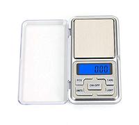 EUROXANTY Báscula Digital de Precisión | Báscula de Cocina y Joyería | Balanza de Alimentos Multifuncional | Plataforma de Acero Inoxidable | Pantalla LCD | Peso de Cocina | Iluminación LED