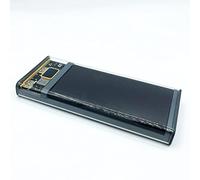EUROXANTY Batería portátil para Dispositivos móviles | Batería Externa Universal de 20 000 mAh | Batería Recargable con Salidas USB A y USB C | Power Bank de Gran Capacidad | Cargador portátil | Gris