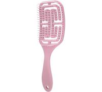 EUROXANTY-Cepillo de Pelo para Desenredar Orgánico Mujeres, Hombres y Niños - No Tira del Cabello - Cepillos Para Alisar el Cabello Rizado, Liso y Húmedo (ROSA)