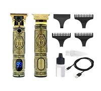 EUROXANTY Maquinilla de Cortar Pelo con Figura de Buda | Cortapelos de Hombre profesional | Maquinilla Cortapelos Recargable | Maquinilla con Carga USB | Recortadora Eléctrica para Hombres