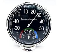 EUROXANTY Medidor de temperatura y humedad interior | Monitor de Temperatura y Humedad | Termómetro Analógico de Escritorio | Termómetro Mecánico | Medidor de Humedad de la Habitación