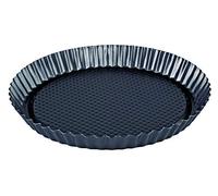 EUROXANTY Molde Redondo de quiché | Molde Redondo | Molde Acero al Carbono | Molde Antiadherente | Molde Masa quebrada | Molde para Tartas de Frutas | Ø 28 cm