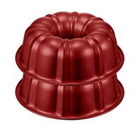EUROXANTY Molde savarín para pasteles | Molde para tartas | Molde de repostería | Molde Bund cake | Molde Plumcake | Molde anti-adherente | MODELO 1 2 UNIDADES