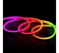 EUROXANTY Tira Led Flexible Neon | Tira led para Empotrar | Con Fuente Alimentación | Led Strip Light | Tira Led Cocina | Neon Flexible Interior | 5 Metros | RGB