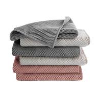 EURSPEUNG Balletas Microfibra 6 Unidades, bayeta Microfibra, Trapos, paños de Limpieza, para Ventana, para Todo propósito, tamaño 30x30 cm (Mixto)