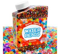 Eurtes Perlas de agua, 50.000 perlas de colores, perlas de agua para plantas, no tóxicas, reutilizables, bolas de agua para rellenar jarrones y decoración