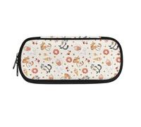 eurwhj Estuche para bolígrafos de gatos, estuche escolar para lápices, bolsa de lápices universitaria, estuche de gran apertura, ligero, organizador, Catscats, Talla única, CatsCats