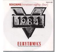EURYTHMICS - SEXCRIME 7 INCH (7" VINYL 45) GERMAN VIRGIN 1984