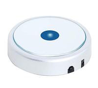 EUSTUMA Base de luz LED redonda antideslizante en una variedad de colores, adecuado para obras de arte de cristal y decoración de fiestas de vacaciones.