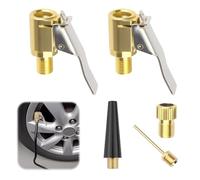 EuSupNova Kit de Boquillas Inflado Neumático compatibile con Bosch EasyPump, Adaptadores de Válvula Multifunción, para Bicicletas, Neumáticos de Coche, Colchones Bombas Balones Manuales