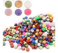 EuTengHao perline di cera sigillante 900Pcs Multicolore cera sigillante per timbro di ceralacca busta lettera matrimonio invito vino pacchetto perline di ceralacca artigianato fai da te