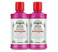 Euthymol Mild Mint Mouthwash 500ml x 2