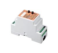 Eutonomy S214 Adaptador de Carril DIN, Blanco, Normal
