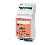 Eutonomy S214NP Adaptador para Carril DIN, Blanco, Normal