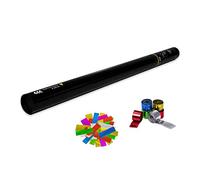 EUTOPICA Cañón Confeti + Serpentina Metalizado Manual 80 cm (Multicolor) | 24/48H laborables | #DeLosBuenos