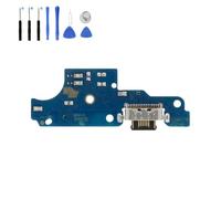 Eutoping Puerto de carga USB para Motorola Moto G30, conector de base, placa de carga, cable flexible, repuesto con herramienta