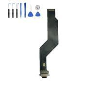 Eutoping Puerto de carga USB para Oppo Find X2 Pro Dock Connector Charger Board Flex Cable de repuesto con herramienta