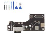 Eutoping Puerto de carga USB para Xiaomi Redmi 13 4G Poco M6 4G, conector de base de carga, placa de carga, cable flexible, repuesto con herramienta