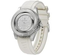 EUTOUR Reloj para Hombre, Reloj Magnético con Bola, Esfera de Cobre, Estilo Clásico, Movimiento Suizo, 40mm, Marcaciones Nocturnas, Correa de Silicona