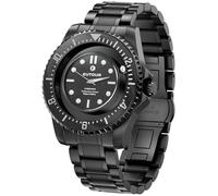 EUTOUR Reloj para Hombre, Reloj Magnético con Bola, Esfera de Cobre, Estilo Clásico, Movimiento Suizo, 40mm, Marcaciones Nocturnas, Correa de Acero