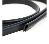 EUTRAS [10m] FP3002 Perfil de marco Junta de goma 1,5-5,5 mm - protege y sella de forma fiable - para chapa, cristal y elementos de construcción - Made in EU - envío en 24 horas