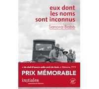 Eux dont les noms sont inconnus