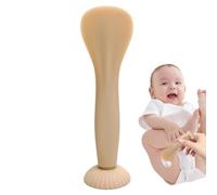 Euyehn Aplicador de crema para pañales, cepillo de silicona para crema de pañales, aplicador de pasta de glúteos, espátula flexible para bebés, pasta de pañales para cremas, ungüentos y cosméticos