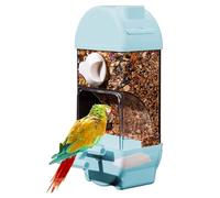 Euyehn automático para pájaros | Contenedor de Alimentos de Gran Capacidad a Prueba de derrames de 800 g | 15 días de alimentación automática para propietarios ocupados o Aquellos lejos de