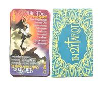 Euyehn Cartas de tarot, 78 piezas de baraja de cartas de oráculo psicológico, diseñadas por expertos para herramientas de adivinación, herramientas de adivinación para futuro y pasado