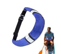 Euyehn Cinturón Inflable Manual,Cinturón Salvavidas Inflable Ajustable | Dispositivo de Seguridad Náutica para Pádel Surf Esquí Acuático Pesca Playa Piscina Kayak Aguas Abiertas Río