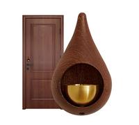 Euyehn Timbre Para Puerta Al Abrir, Campanilla Para Puerta Con Sonido, Campana Decorativa con Sonido Suave para Alertar Clientes y Visitantes en Tiendas