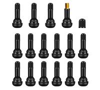 EUYKQNOI 15 Pcs TR413 Válvulas de Goma, Universal Válvula de Goma Neumática, Durable Tapas para válvulas Goma Snap-in Válvulas for Most Cars, Motorbikes, etc.