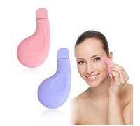 EUYKQNOI 2 Pieza Removedor de Puntos Negros de Silicona para la Nariz,Raspador para Quitar Puntos Negros Espátula para Limpieza Profunda de la Piel Master para Eliminar Puntos Negros Faciales y Nasale