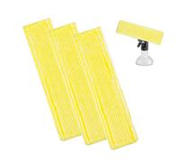 EUYKQNOI 3 Pcs Almohadillas de Limpieza Compatibles con Kärcher Cabezales para Limpiacristales Kärcher, Almohadillas de Microfibra para Karcher WV2 WV5 WV6 Plus Premium Aspiradora de Ventanas