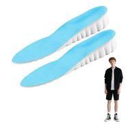 EUYKQNOI alzas para zapatos hombre,plantillas altura hombre,Plantillas Elevadoras Taloneras Alzas Inserción de Calzado Cojines 2,5cm Amortiguadoras Cómodas,Hombres Transpirables Shock Absorción,41-42