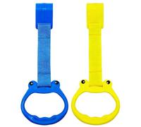 EUYKQNOI Anillas para Cunas y Parques,2 Pcs Anillas Parque Bebe,Anillas para Cunas y Parques,Anillos de Mano Desmontables con Borde Suave,Ayuda a su Bebe a Ponerse de Pie Facilmente,Longitud ajustable