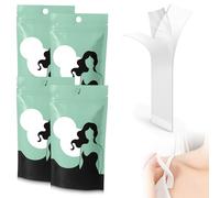 EUYKQNOI Cinta Doble Cara para Ropa 144 Piezas (12mm y 18mm) - Adhesivo Corporal Transparente, Fuerte Sujeción Todo el Día para Escote, Vestidos, Hiyab, Sin Residuos, Piel Sensible