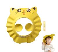 EUYKQNOI Gorro de Ducha de Bebé Para Gorro ducha niños，Visera baño niños,Suave Ajustable con Protección para los oídos Gorro de ducha，Evita que los ojos se llenen de Agua y Champú Protege para el