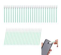 EUYKQNOI Kit de 50 hisopos de limpieza de punta de espuma, 2 tipos de hisopos de espuma en palo para electrónica, óptica, lente, cámara, artes, manualidades, máquina de coser